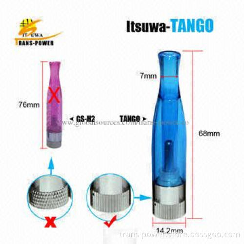 2014 Itsuwa Refillable Tango Blister E-cigarette Starter Kit, No Burn Taste and No Leakage